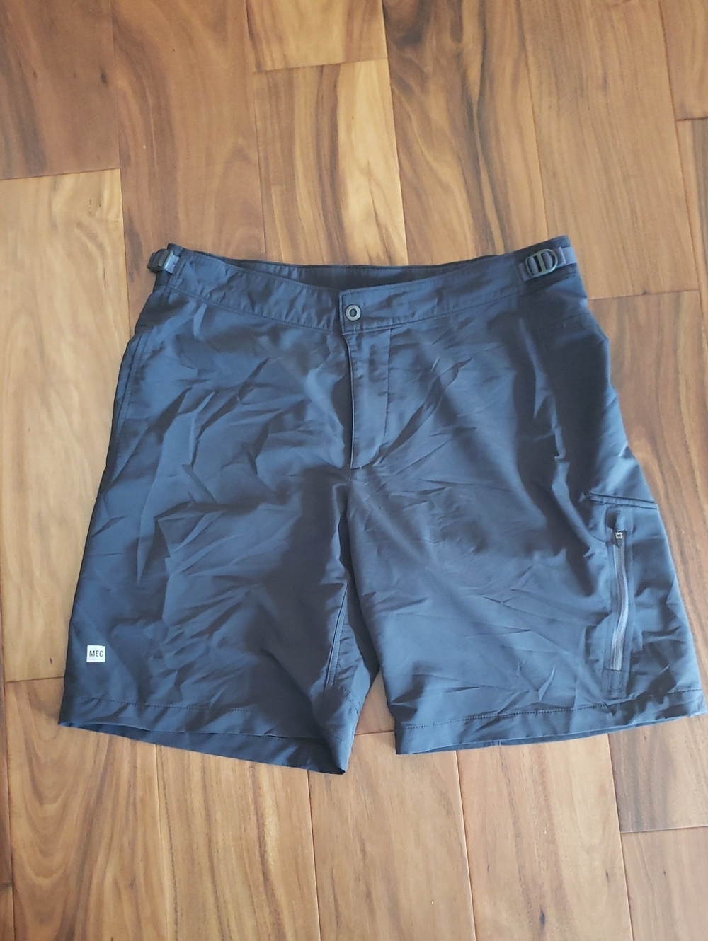 MEC Men's Gray Shorts with Branded Waist Label